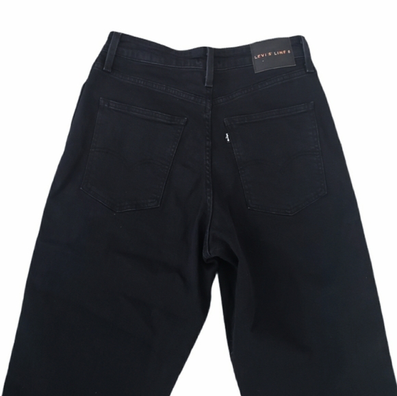 Levi's Ribcage Line 8 Premium Straight Ankle Jeans - Picture 12 of 15